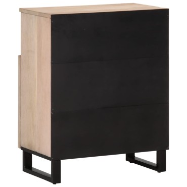 vidaXL Ντουλάπι 60x34x75cm από Μασίφ Ξύλο Μάνγκο 1 τεμ.