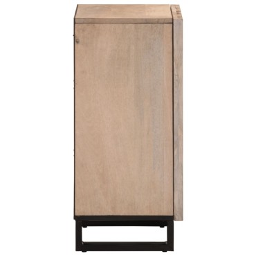 vidaXL Ντουλάπι 40x34x75cm από Μασίφ Ξύλο Μάνγκο 1 τεμ.