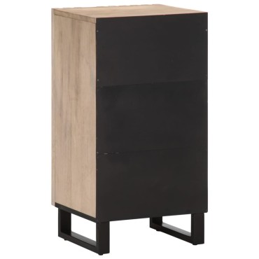 vidaXL Ντουλάπι 40x34x75cm από Μασίφ Ξύλο Μάνγκο 1 τεμ.