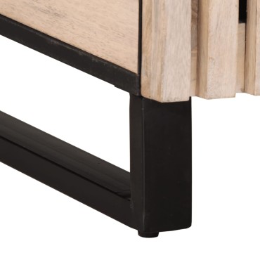 vidaXL Ντουλάπι 40x34x75cm από Μασίφ Ξύλο Μάνγκο 1 τεμ.