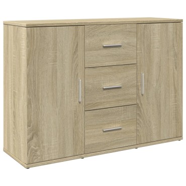 vidaXL Ντουλάπι Sonoma Δρυς 90,5x29,5x65cm από Επεξεργασμένο Ξύλο 1 τεμ.