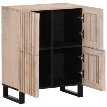 vidaXL Ντουλάπι 60x34x75cm από Μασίφ Ξύλο Μάνγκο 1 τεμ.