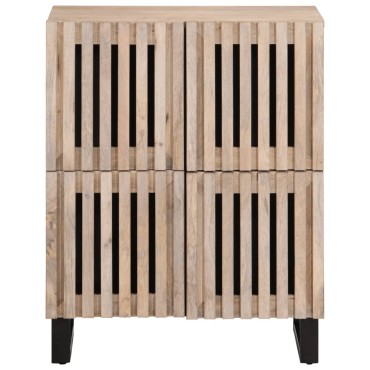vidaXL Ντουλάπι 60x34x75cm από Μασίφ Ξύλο Μάνγκο 1 τεμ.