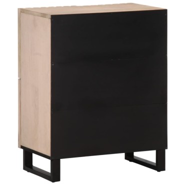 vidaXL Ντουλάπι 60x34x75cm από Μασίφ Ξύλο Μάνγκο 1 τεμ.