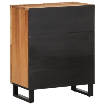 vidaXL Ντουλάπι 60x34x75cm από Μασίφ Ξύλο Ακακίας 1 τεμ.