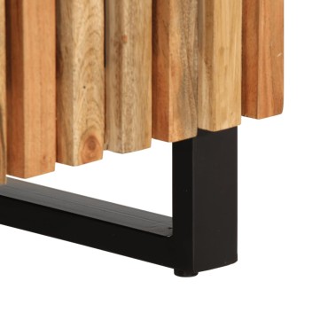 vidaXL Ντουλάπι 60x34x75cm από Μασίφ Ξύλο Ακακίας 1 τεμ.