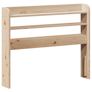 vidaXL Σκελετός Κρεβατιού Χωρίς Στρώμα 75x190cm Μασίφ Ξύλο Πεύκου 1 τεμ. - Μονό