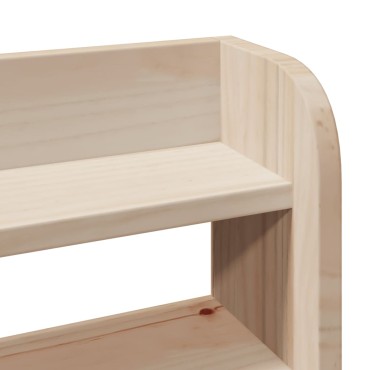 vidaXL Σκελετός Κρεβατιού Χωρίς Στρώμα 75x190cm Μασίφ Ξύλο Πεύκου 1 τεμ. - Μονό