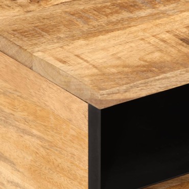 vidaXL Τραπεζάκι Σαλονιού 80x55x40cm από Μασίφ Ξύλο Μάνγκο 1 τεμ.