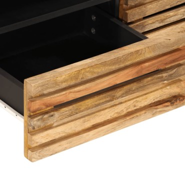 vidaXL Τραπεζάκι Σαλονιού 80x55x40cm από Μασίφ Ξύλο Μάνγκο 1 τεμ.