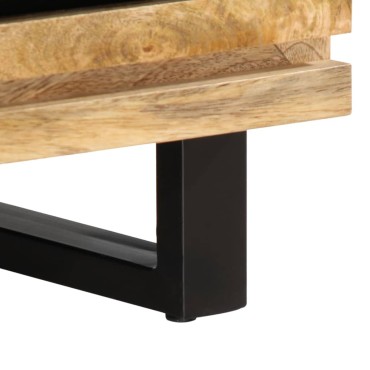 vidaXL Τραπεζάκι Σαλονιού 80x55x40cm από Μασίφ Ξύλο Μάνγκο 1 τεμ.