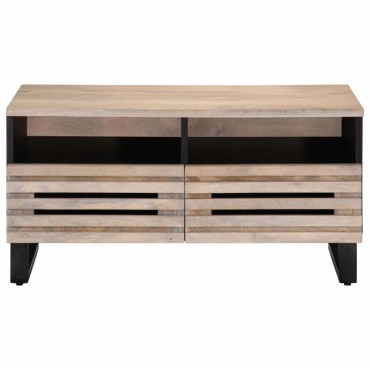 vidaXL Τραπεζάκι Σαλονιού 80x55x40cm από Μασίφ Ξύλο Μάνγκο 1 τεμ.