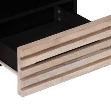 vidaXL Τραπεζάκι Σαλονιού 80x55x40cm από Μασίφ Ξύλο Μάνγκο 1 τεμ.