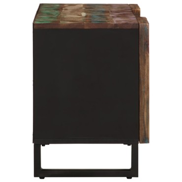 vidaXL Έπιπλο Τηλεόρασης 100x34x46cm από Μασίφ Ξύλο Ακακίας 1 τεμ.