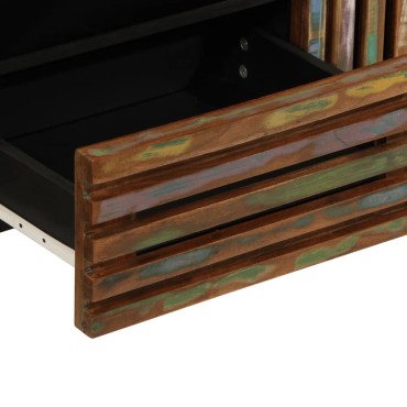 vidaXL Έπιπλο Τηλεόρασης 100x34x46cm από Μασίφ Ξύλο Ακακίας 1 τεμ.