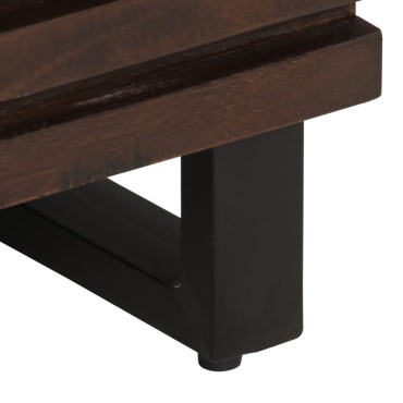 vidaXL Ντουλάπι Καφέ 40x34x75cm από Μασίφ Ξύλο Μάνγκο 1 τεμ.