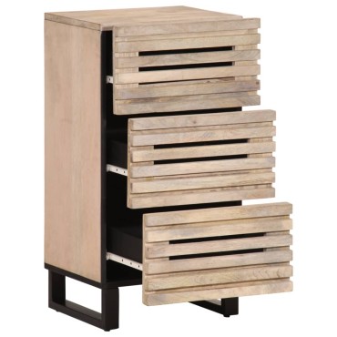 vidaXL Ντουλάπι 40x34x75cm από Μασίφ Ξύλο Μάνγκο 1 τεμ.