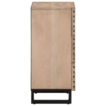 vidaXL Ντουλάπι 40x34x75cm από Μασίφ Ξύλο Μάνγκο 1 τεμ.