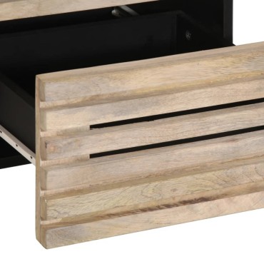 vidaXL Ντουλάπι 40x34x75cm από Μασίφ Ξύλο Μάνγκο 1 τεμ.