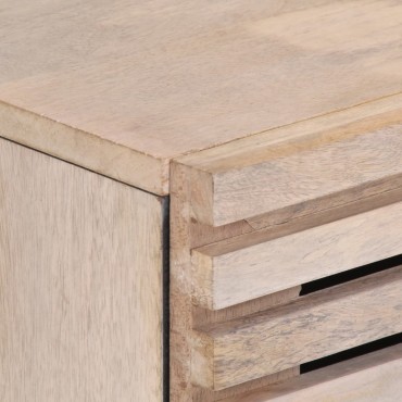 vidaXL Ντουλάπι 40x34x75cm από Μασίφ Ξύλο Μάνγκο 1 τεμ.