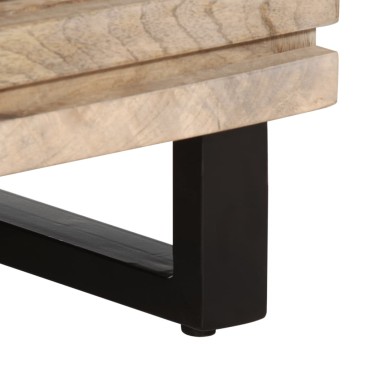 vidaXL Ντουλάπι 40x34x75cm από Μασίφ Ξύλο Μάνγκο 1 τεμ.