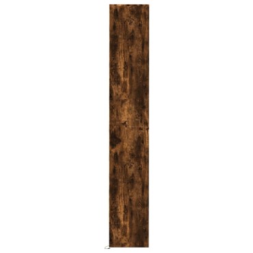 vidaXL Ντουλάπι με Φώτα LED Δρυς 36x32,5x200cm Επεξεργασμένο Ξύλο 1 τεμ.
