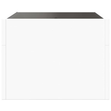vidaXL Τραπεζάκι Σαλονιού Άπειρο Φως LED Λευκό 40x40x30cm 1 τεμ.