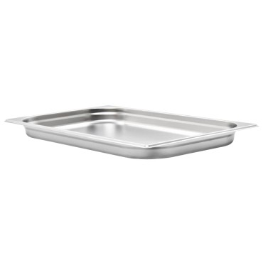 vidaXL Λεκάνες Gastronorm 4 τεμ. GN 1/1 40 χιλ. από Ανοξείδωτο Ατσάλι
