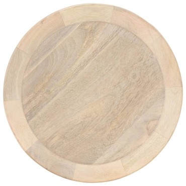vidaXL Τραπεζάκι Βοηθητικό 40x45cm από Μασίφ Ξύλο Μάνγκο 1 τεμ.