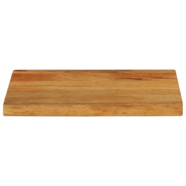 vidaXL Επιφάνεια Τραπεζιού 40x30x3,8cm Live Edge Μασίφ Ξύλο Μάνγκο 1 τεμ.