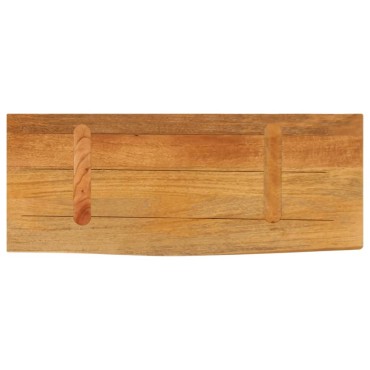 vidaXL Επιφάνεια Τραπεζιού 70x30x3,8cm Live Edge Μασίφ Ξύλο Μάνγκο 1 τεμ.