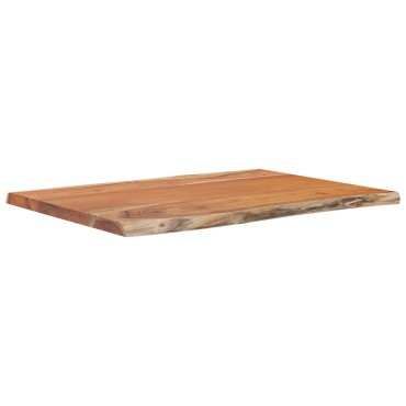 vidaXL Επιφάνεια Τραπεζιού Ορθογώνια 50x40x2,5cm Μασίφ Ξύλο Ακακίας 1 τεμ.