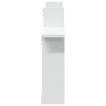 vidaXL Ραφιέρες Τοίχου 2 τεμ. Λευκές 50x12x50cm από Επεξ. Ξύλο