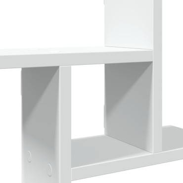 vidaXL Ραφιέρες Τοίχου 2 τεμ. Λευκές 50x12x50cm από Επεξ. Ξύλο