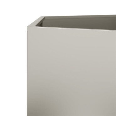vidaXL Ζαρντινιέρες Κήπου 2τεμ. Εξάγωνη 46x40x45εκ Χάλυβας καιρού