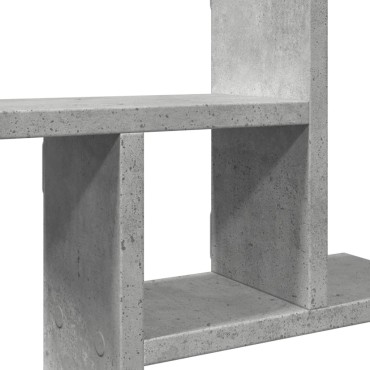 vidaXL Ραφιέρες Τοίχου 2 τεμ. Γκρι Σκυροδ. 50x12x50cm από Επεξ. Ξύλο