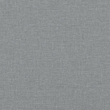vidaXL Κρεβάτι Boxspring με Στρώμα Ανοιχτό Γκρι 140x200cm Υφασμάτινο 1 τεμ. - Διπλό