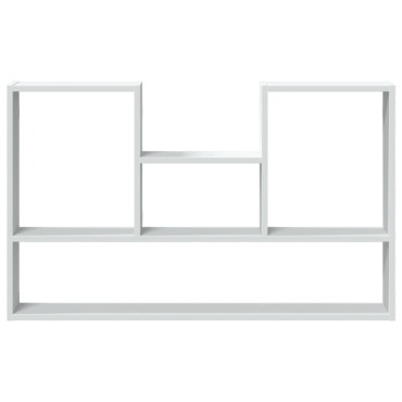 vidaXL Ραφιέρα Τοίχου Λευκό 99x15x60cm από Επεξεργασμένο Ξύλο 1 τεμ.