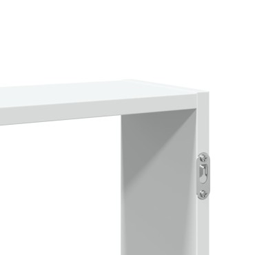 vidaXL Ραφιέρα Τοίχου Λευκό 99x15x60cm από Επεξεργασμένο Ξύλο 1 τεμ.