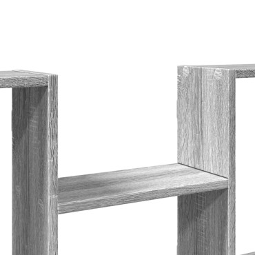 vidaXL Ραφιέρα Τοίχου Γκρι Sonoma 99x15x60cm Επεξεργασμένο Ξύλο 1 τεμ.