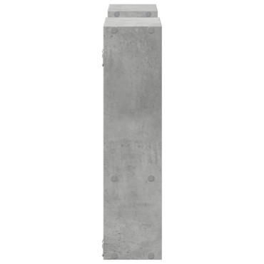vidaXL Ραφιέρα Τοίχου Γκρι Σκυροδέματος 99x15x60cm από Επεξ. Ξύλο 1 τεμ.