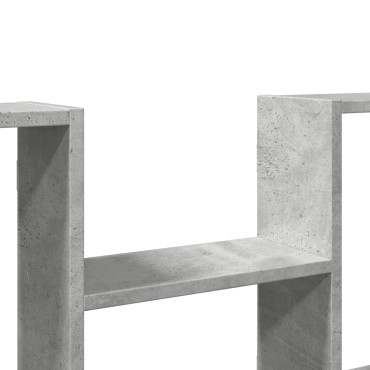 vidaXL Ραφιέρα Τοίχου Γκρι Σκυροδέματος 99x15x60cm από Επεξ. Ξύλο 1 τεμ.