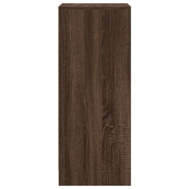 vidaXL Ντουλάπι με Φώτα LED Καφέ Δρυς 42,5x34x85cm Επεξ. Ξύλο 1 τεμ.