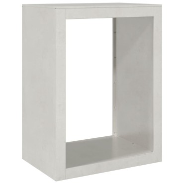 vidaXL Ραφιέρα Καυσόξυλων 60x40x80 εκ. από Ανοξείδωτο ατσάλι