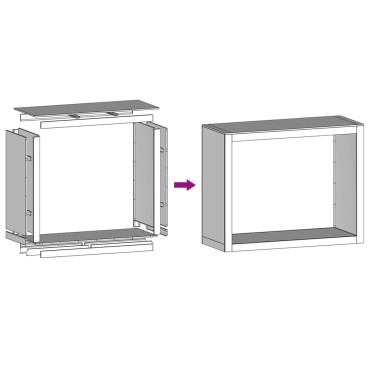 vidaXL Ράφι Καυσόξυλων Λευκό 100x40x80 εκ. Ατσάλινο