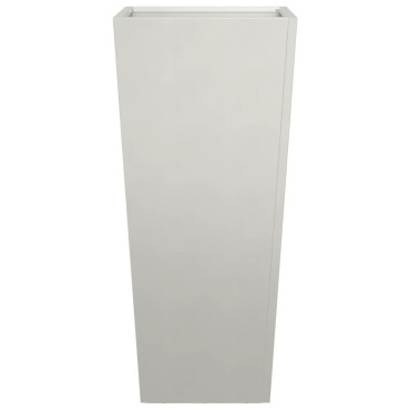 vidaXL Ζαρντινιέρες Κήπου 2 τεμ. 35x35x75 εκ. από Ανοξείδωτο Ατσάλι