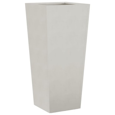vidaXL Ζαρντινιέρες Κήπου 2 τεμ. 35x35x75 εκ. από Ανοξείδωτο Ατσάλι