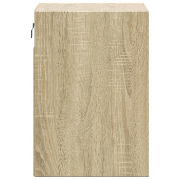 vidaXL Έπιπλο Τοίχου Τηλεόρασης με LED Sonoma Δρυς 41x31x45cm
