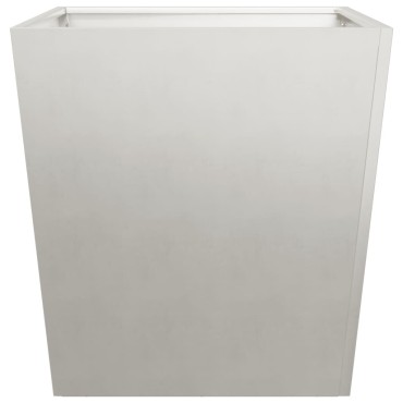 vidaXL Ζαρντινιέρα Κήπου 50x50x50 εκ. από Ανοξείδωτο Ατσάλι