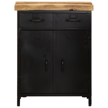 vidaXL Ντουλάπι 55x30x71cm από Μασίφ Ξύλο Μάνγκο 1 τεμ.